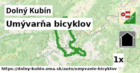 umývarňa bicyklov v Dolný Kubín