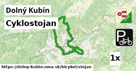 cyklostojan v Dolný Kubín