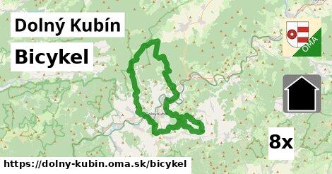 bicykel v Dolný Kubín