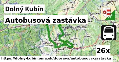 Autobusová zastávka, Dolný Kubín