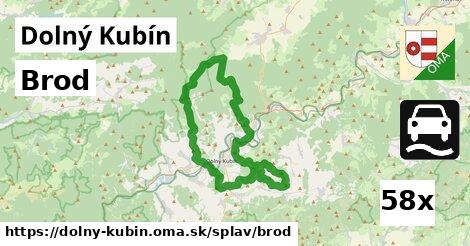 brod v Dolný Kubín