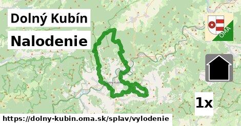 Nalodenie, Dolný Kubín