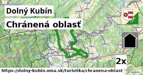 chránená oblasť v Dolný Kubín