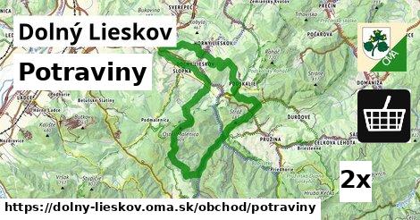 Potraviny, Dolný Lieskov