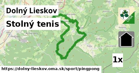 stolný tenis v Dolný Lieskov