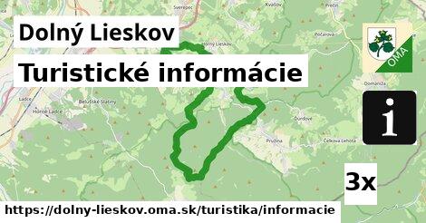 Turistické informácie, Dolný Lieskov