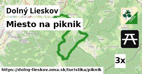 Miesto na piknik, Dolný Lieskov