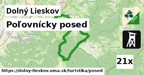 poľovnícky posed v Dolný Lieskov