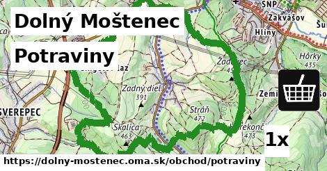 Potraviny, Dolný Moštenec