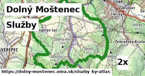 služby v Dolný Moštenec