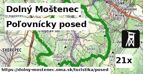 poľovnícky posed v Dolný Moštenec