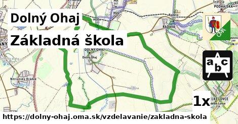 Základná škola, Dolný Ohaj