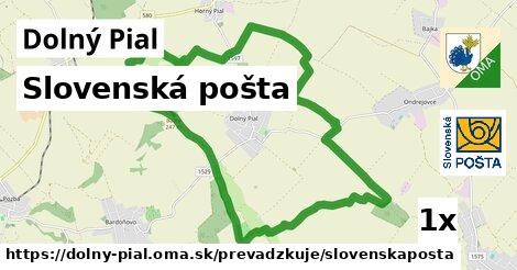 Slovenská pošta, Dolný Pial