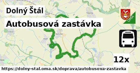 Autobusová zastávka, Dolný Štál