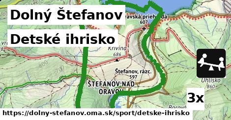 detské ihrisko v Dolný Štefanov