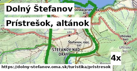 Prístrešok, altánok, Dolný Štefanov