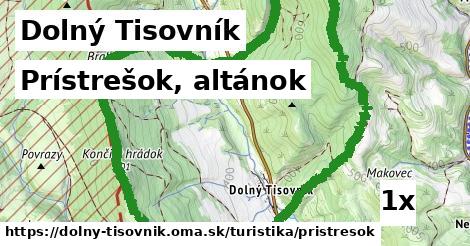 prístrešok, altánok v Dolný Tisovník