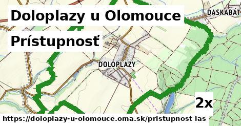 prístupnosť v Doloplazy u Olomouce