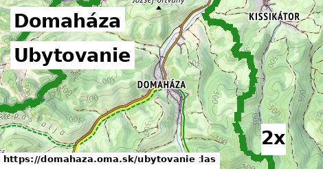 ubytovanie v Domaháza