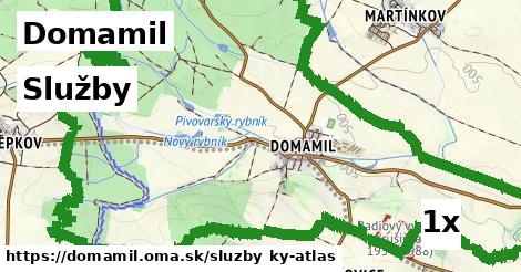 služby v Domamil