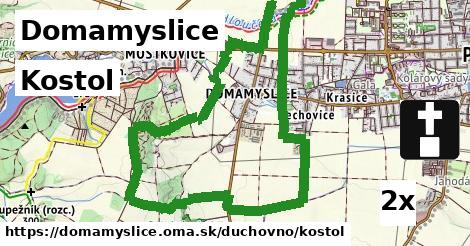 kostol v Domamyslice