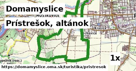 Prístrešok, altánok, Domamyslice