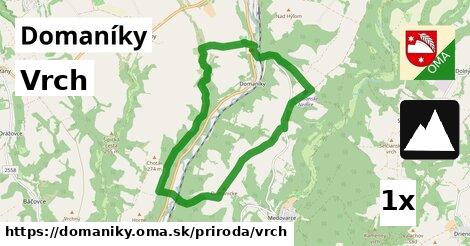 Vrch, Domaníky