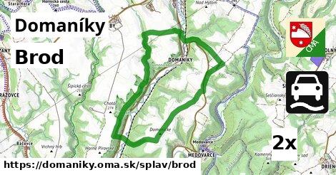 Brod, Domaníky