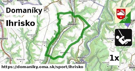 Ihrisko, Domaníky
