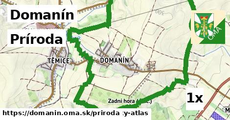 príroda v Domanín