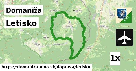 Letisko, Domaniža