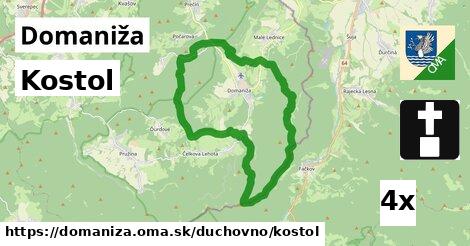 Kostol, Domaniža