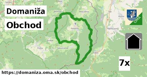 obchod v Domaniža