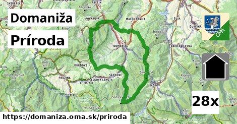 príroda v Domaniža