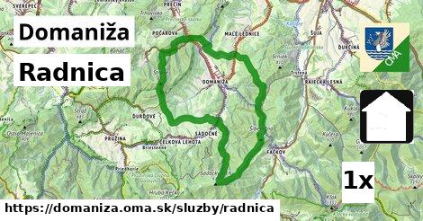 Radnica, Domaniža