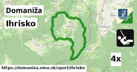 Ihrisko, Domaniža