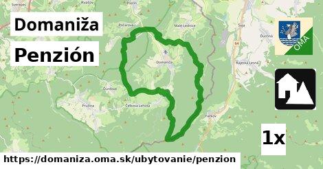 Penzión, Domaniža