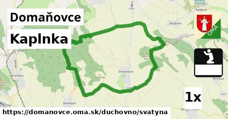 Kaplnka, Domaňovce