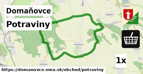 Potraviny, Domaňovce