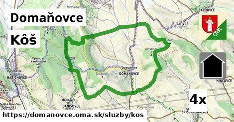 kôš v Domaňovce