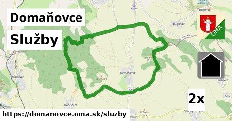 služby v Domaňovce