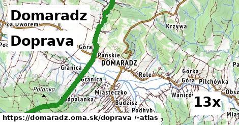 doprava v Domaradz