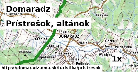 prístrešok, altánok v Domaradz