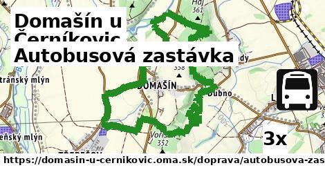 Autobusová zastávka, Domašín u Černíkovic