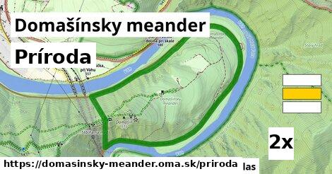 príroda v Domašínsky meander