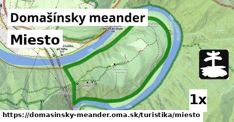 Miesto, Domašínsky meander