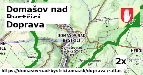 doprava v Domašov nad Bystřicí