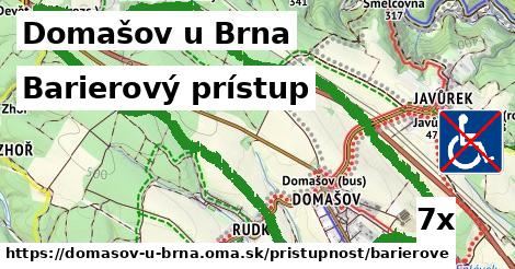 barierový prístup v Domašov u Brna