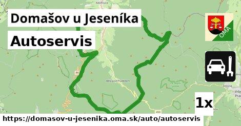 Autoservis, Domašov u Jeseníka