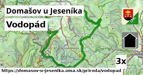 vodopád v Domašov u Jeseníka